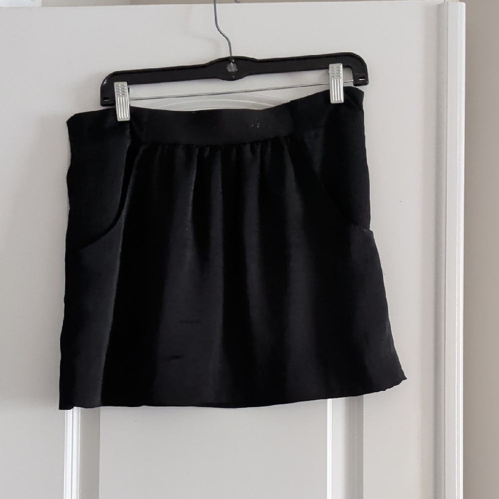 LOFT Black Mini Skirt